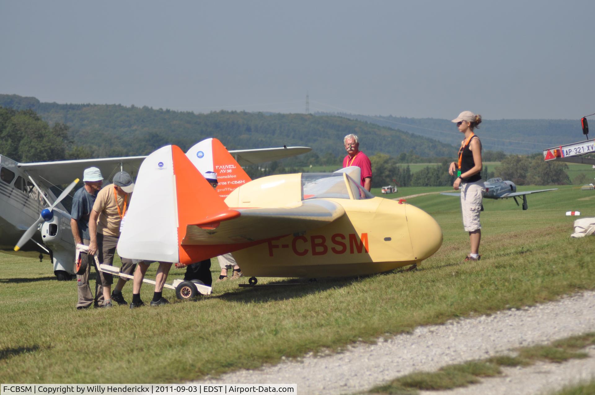 F-CBSM, Fauvel AV-36 C/N 138, OTT-11 Hahnweide