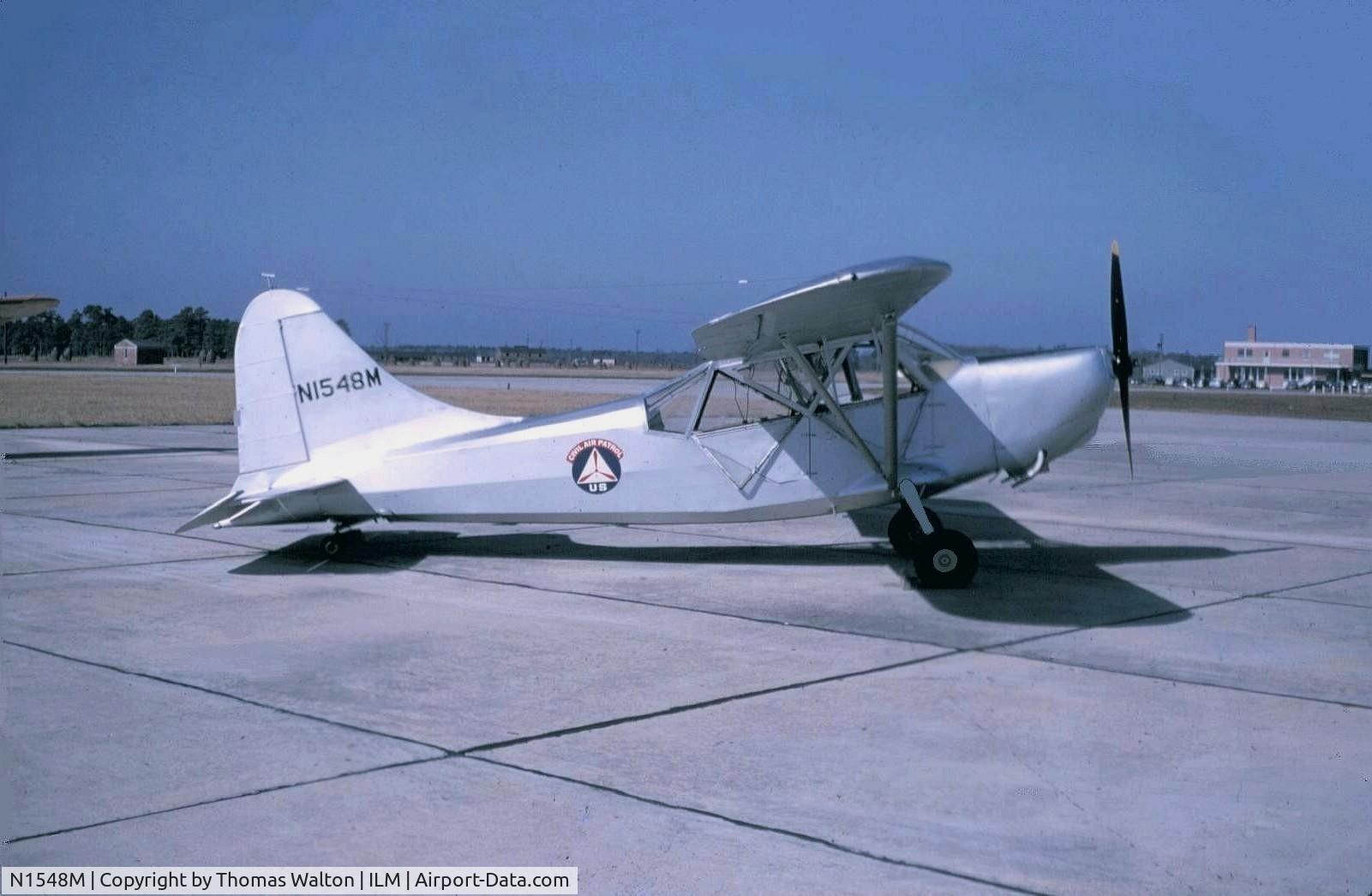 N1548M, Stinson L-5 Sentinel C/N 02747, N1548M circa 1955