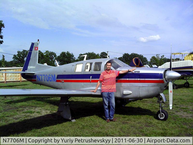 N7706M, 1967 Mooney M22 Mustang C/N 670002, In Ukraine UKBC  Biela Tserkva