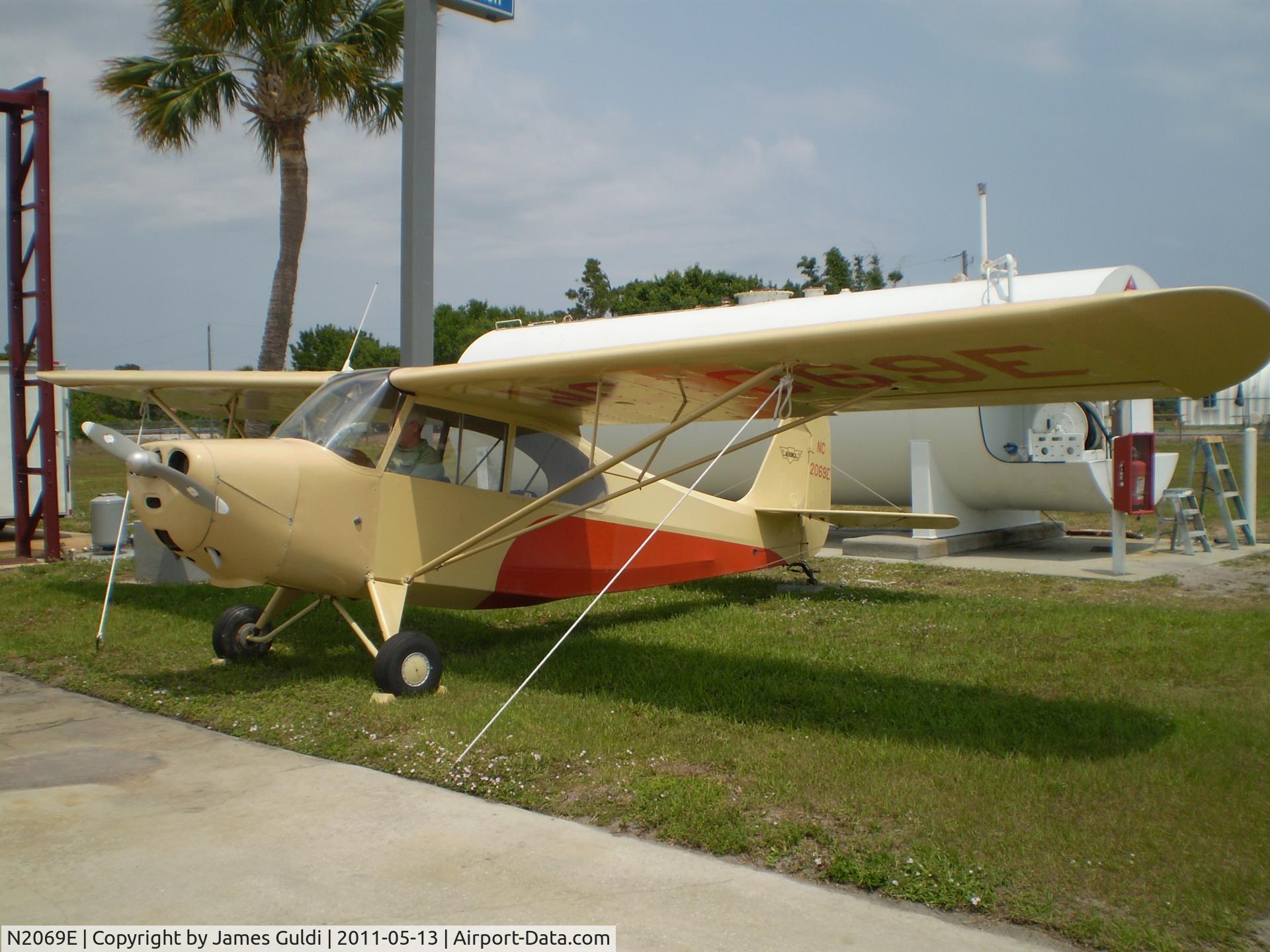 N2069E, 1946 Aeronca 7AC Champion C/N 7AC-5639, Spruce Creek 7FL6
