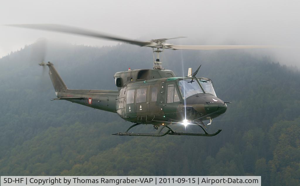 5D-HF, Agusta AB-212 C/N 5602, Austria - Air Force Bell 212