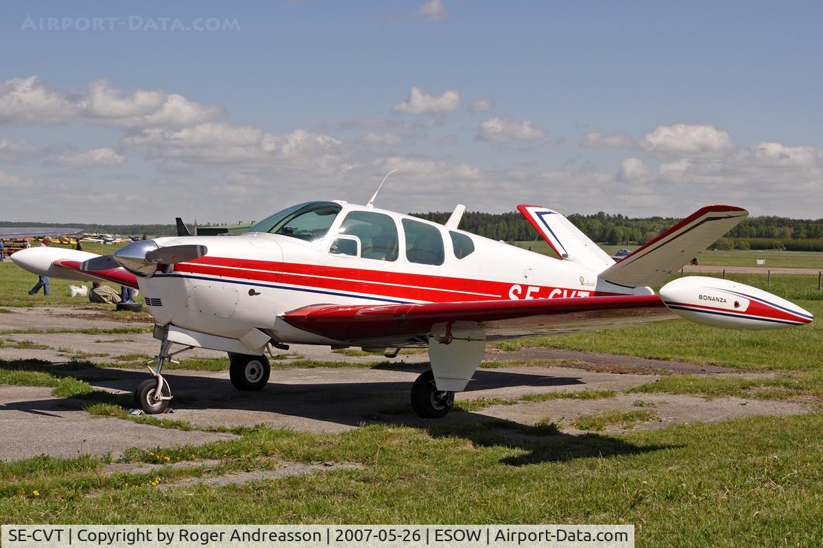 SE-CVT, 1956 Beech G35 Bonanza Bonanza C/N D-4856, Roll Out 2007