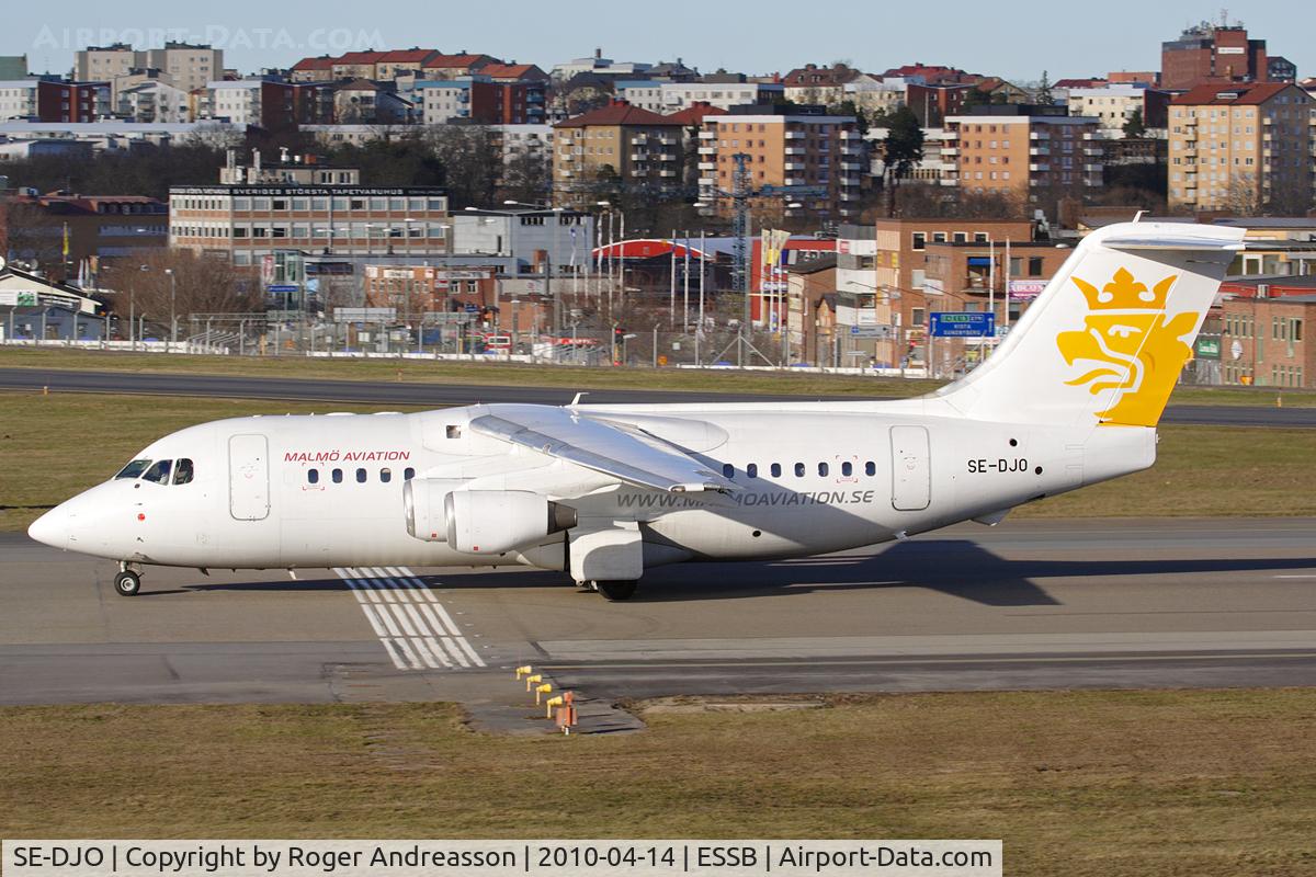 SE-DJO, 1992 British Aerospace BAe.146-200 C/N E2226, TF145 BMA-MMX