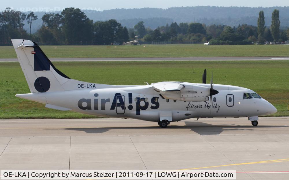 OE-LKA, 2001 Dornier 328-100 C/N 3110, Dornier 328 Air Alps at GRZ