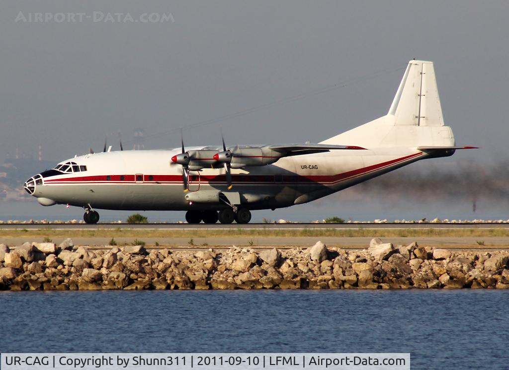 UR-CAG, 1969 Antonov An-12BK C/N 9346904, Taking off rwy 13L