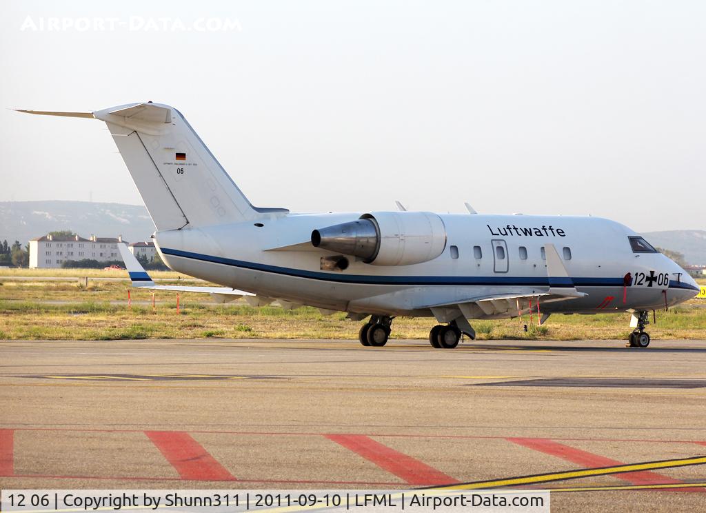 12 06, 1986 Canadair Challenger 601 (CL-600-2A12) C/N 3056, Parked at the General Aviation area...