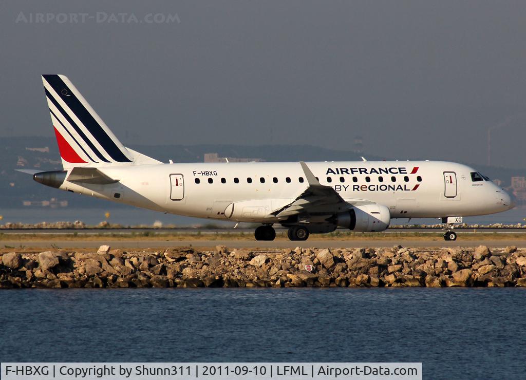 F-HBXG, 2009 Embraer 170ST (ERJ-170-100ST) C/N 17000301, Taxiing holding point rwy 13L for depature...