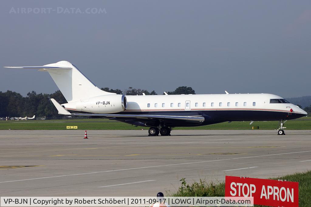 VP-BJN, 2007 Bombardier BD-700-1A11 Global 5000 C/N 9273, VP-BJN
