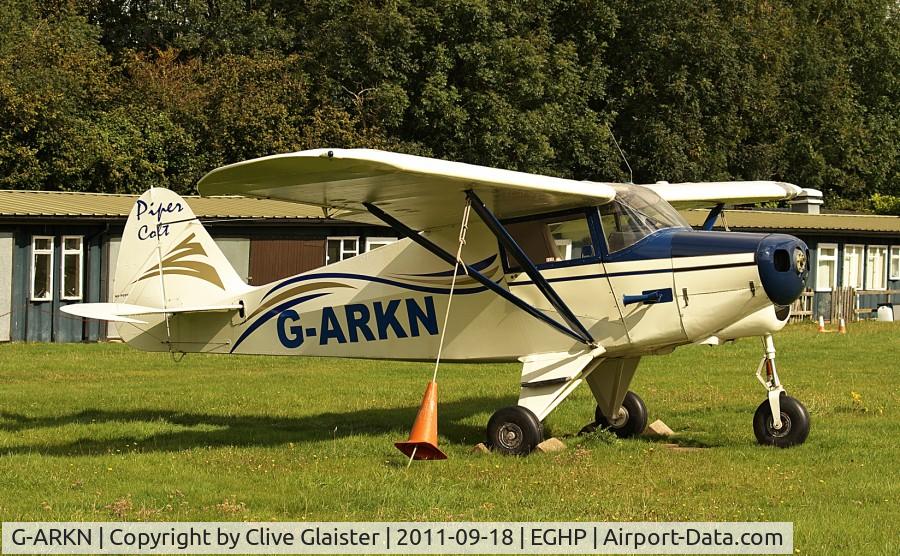 G-ARKN, 1961 Piper PA-22-108 Colt Colt C/N 22-8327, Once owned by; Shackleton Aviation Ltd in July 1971