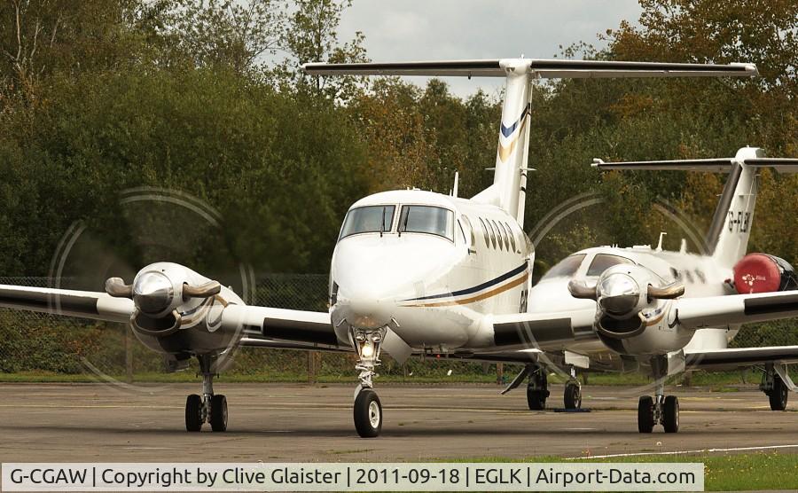 G-CGAW, 1980 Beech 200 Super King Air C/N BB-700, Owned by: Fort Alice Aviation Ltd, Guernsey CI since January 2010