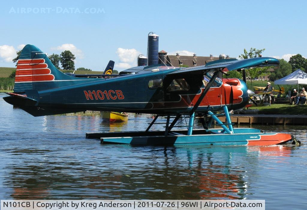 N101CB, De Havilland Canada DHC-2 Beaver Mk.1 (L20A) C/N 1398, EAA Airventure 2011 - Vette/Blust Seaplane Base