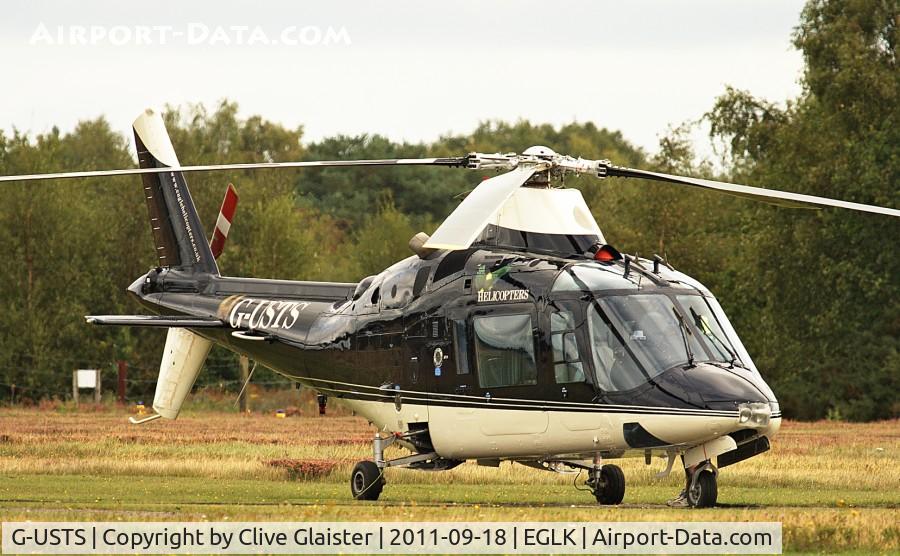 G-USTS, 1982 Agusta A109A II C/N 7275, Owned by; MB Air Ltd since November 2003