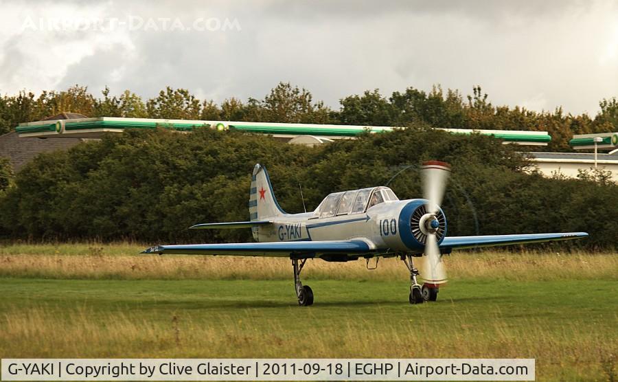 G-YAKI, 1986 Bacau Yak-52 C/N 866904, Owned by: Yak One Ltd since November 1994