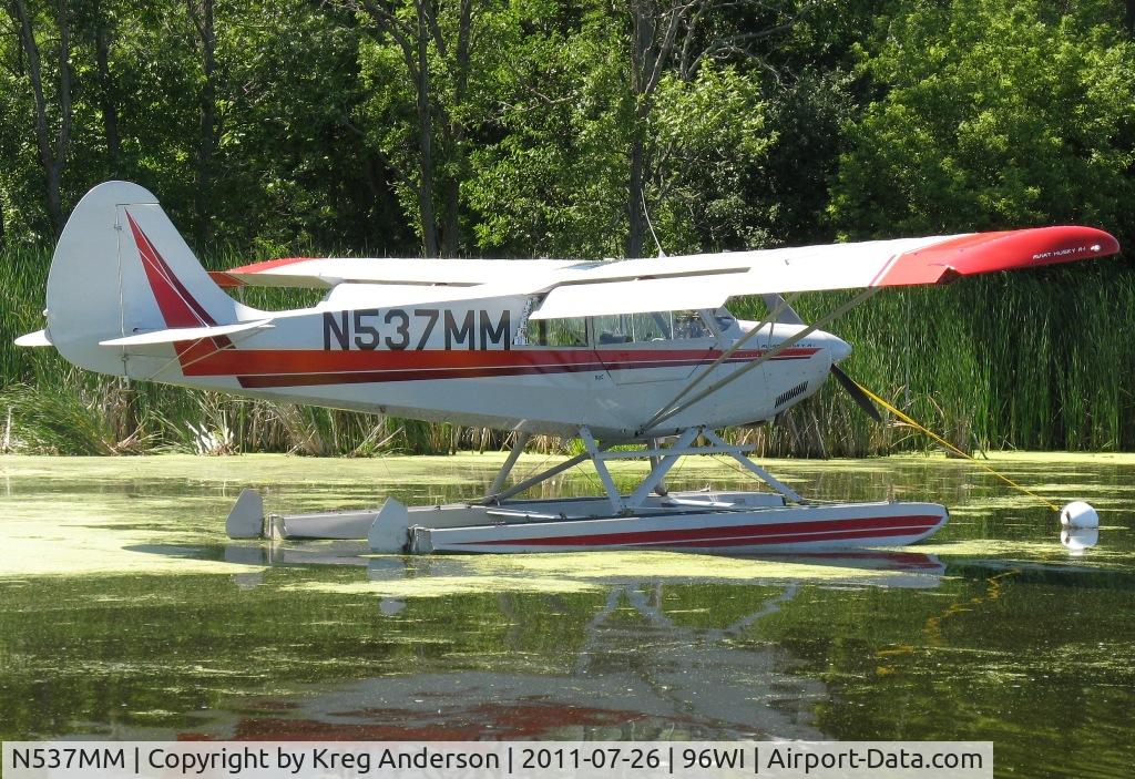 N537MM, 1995 Aviat A-1 Husky C/N 1302, EAA Airventure 2011 - Vette/Blust Seaplane Base