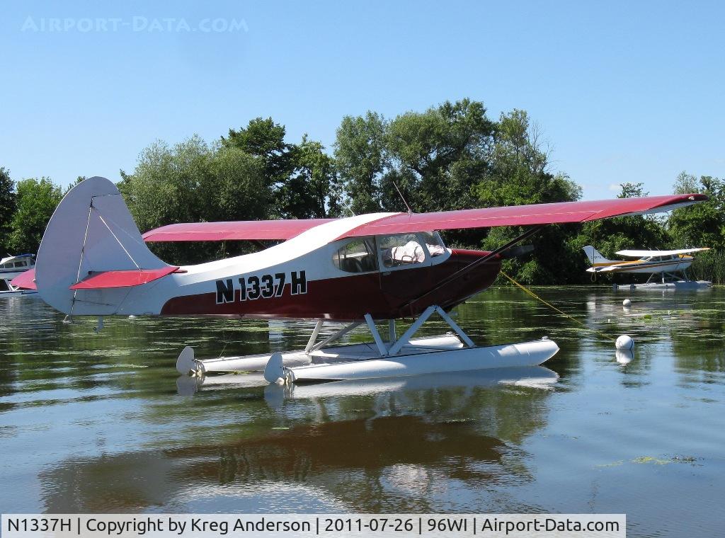 N1337H, 1949 Aeronca 15AC Sedan C/N 15AC-377, EAA Airventure 2011 - Vette/Blust Seaplane Base