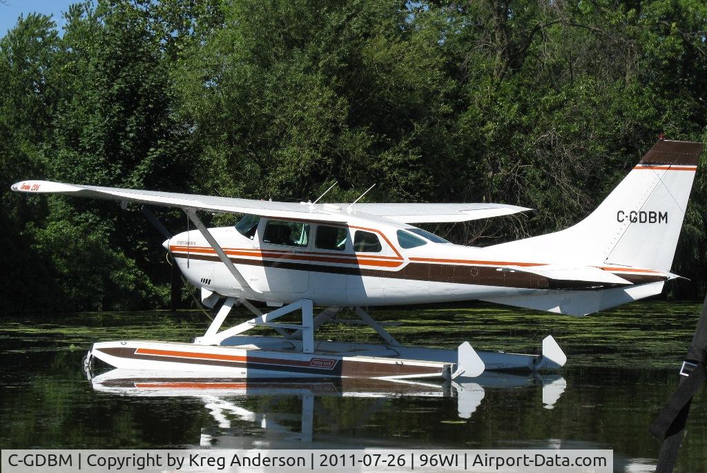 C-GDBM, 1981 Cessna TU206G Turbo Stationair C/N U20606361, EAA Airventure 2011 - Vette/Blust Seaplane Base