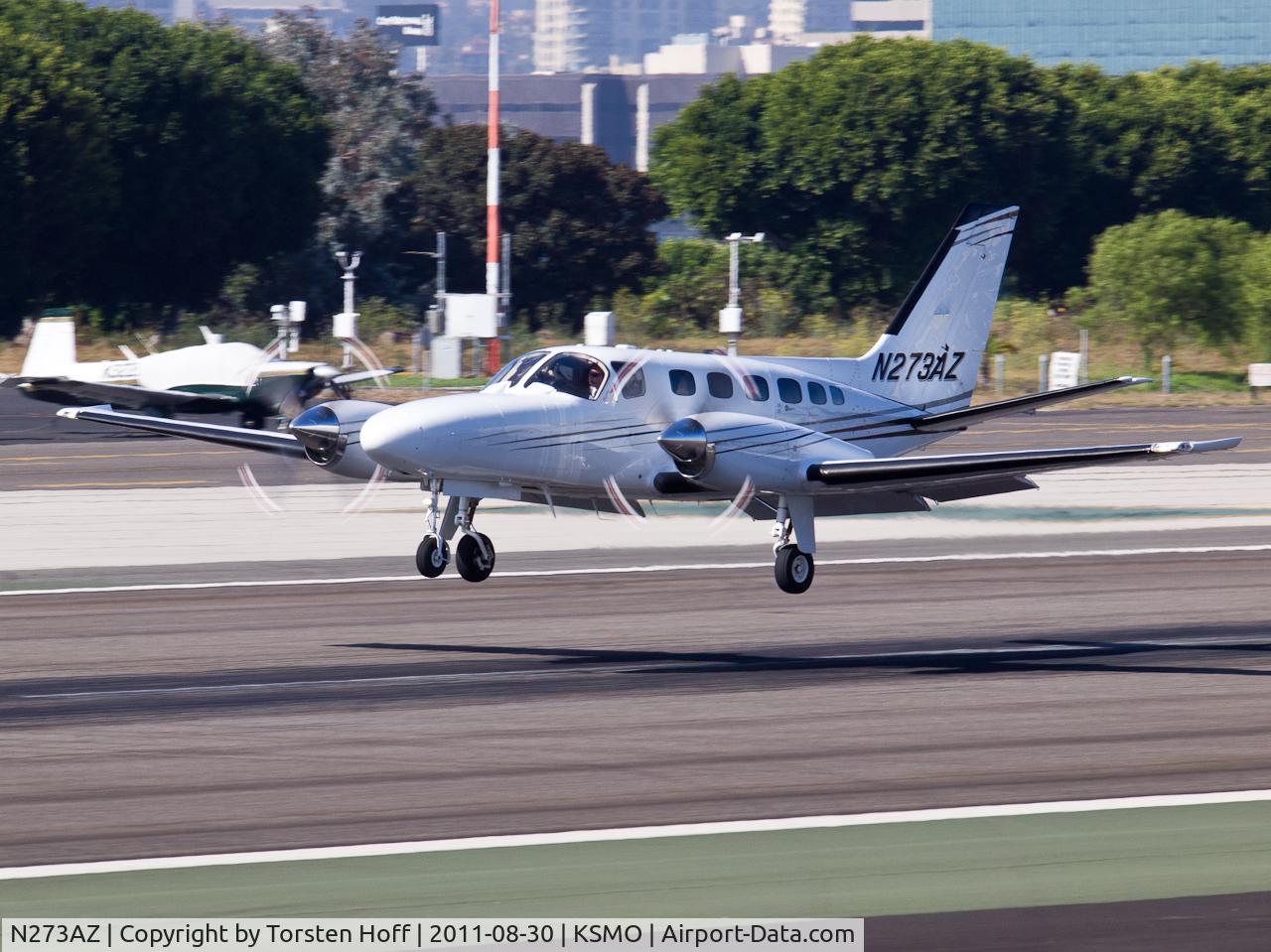 N273AZ, 1979 Cessna 441 C/N 441-0104, N273AZ arriving on RWY 21