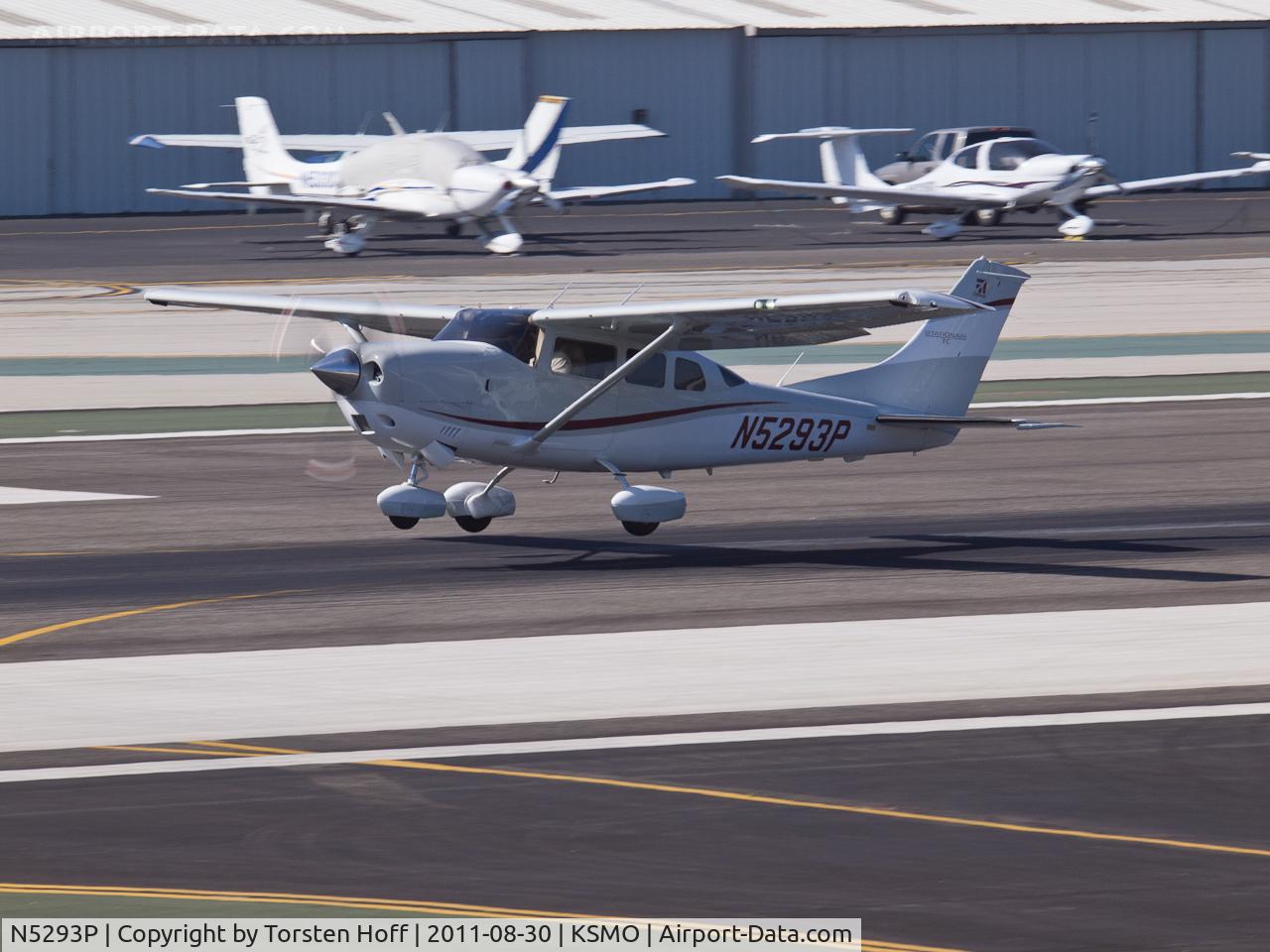 N5293P, Cessna T206H Turbo Stationair C/N T20608962, N5293P departing from RWY 21