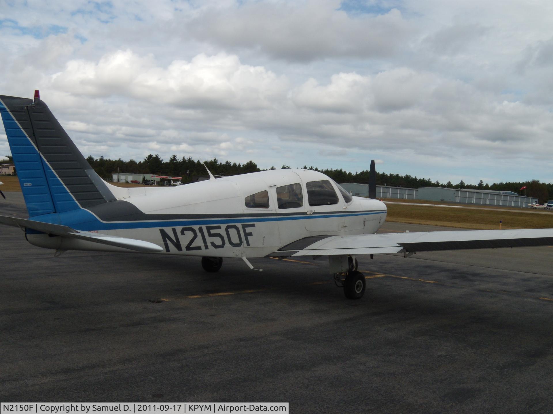 N2150F, 1978 Piper PA-28-161 C/N 28-7916186, N2150F at Plymouth.