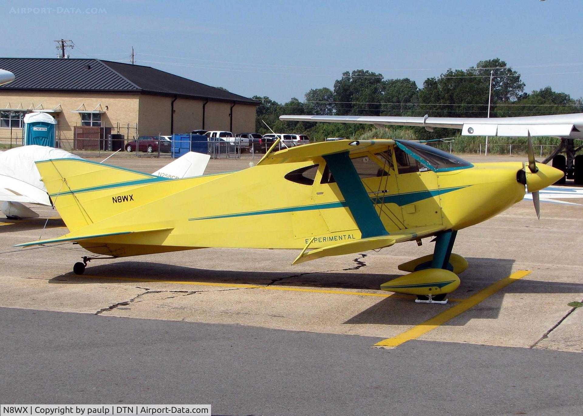 N8WX, 1987 Sorrell SNS-7 Hiperbipe C/N 291, At Downtown Shreveport.