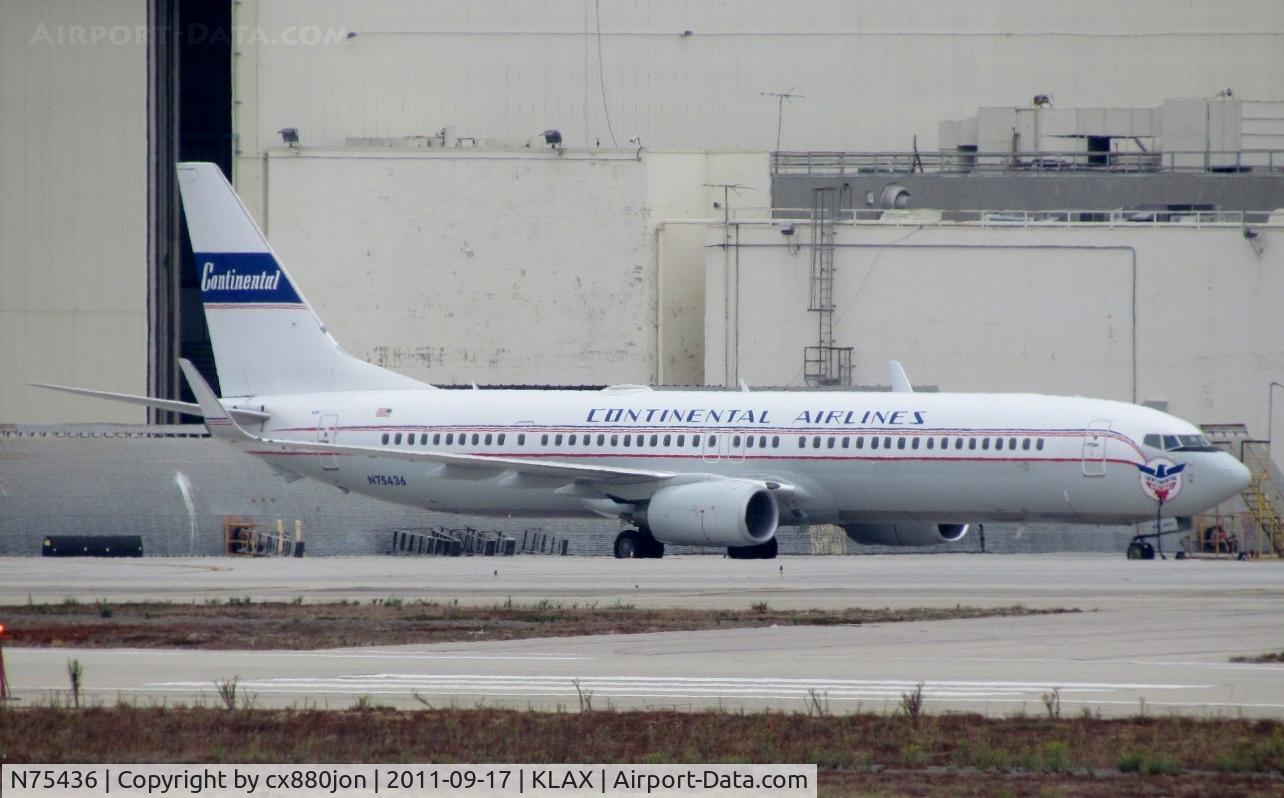 N75436, 2009 Boeing 737-924/ER C/N 33531, Continental Airlines 
