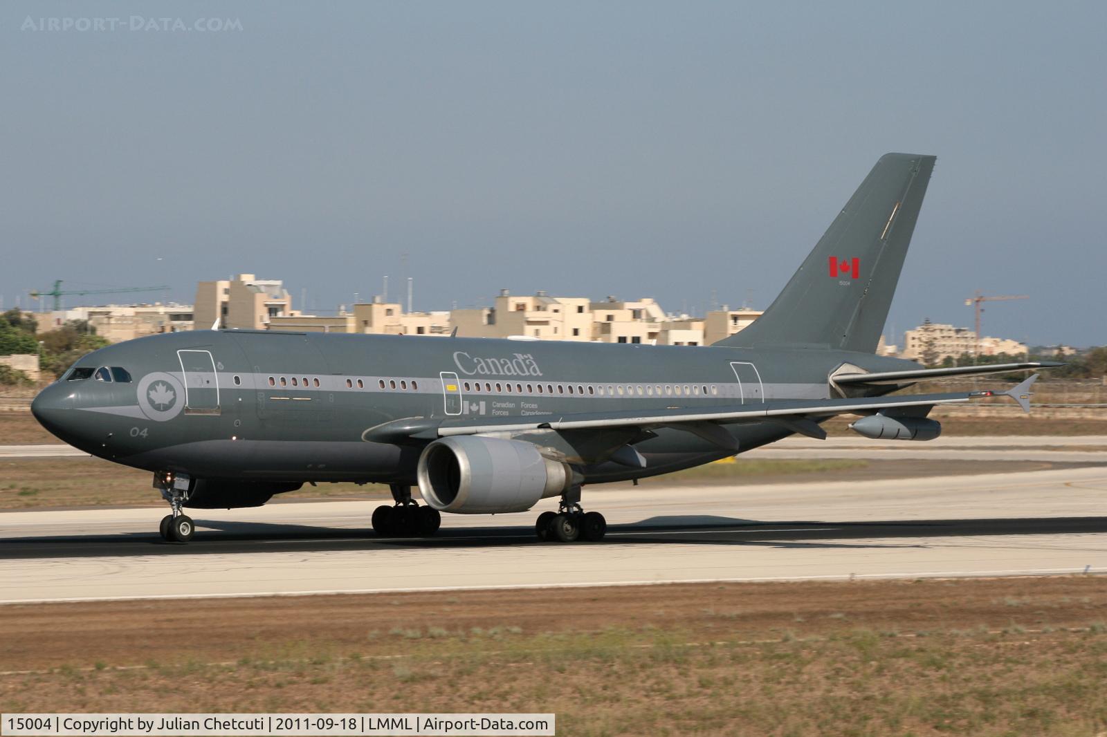 15004, 1987 Airbus CC-150 Polaris (A310-304(F)) C/N 444, Performing touch and goes on Runway 31