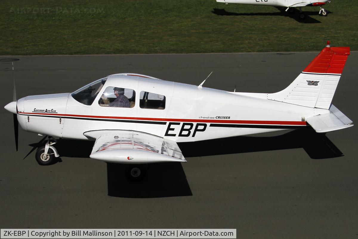 ZK-EBP, Piper PA-28-140 Cherokee Cruiser C/N 28-7625261, just refuelled