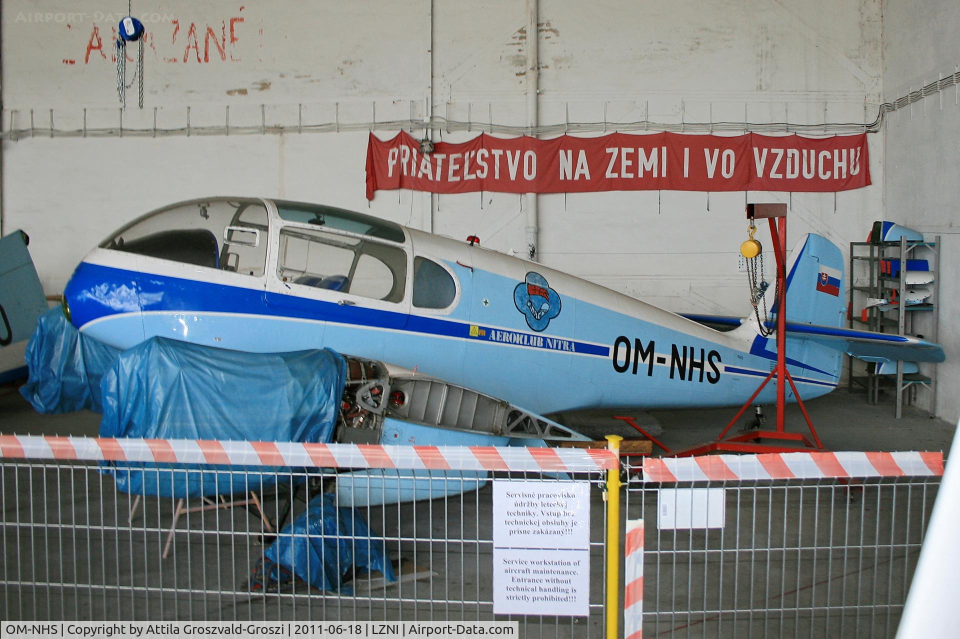 OM-NHS, Let Aero Ae-45S Super C/N 171422, Nitra Janikovce Airport - Slovakia (Slovak Republik) SK
