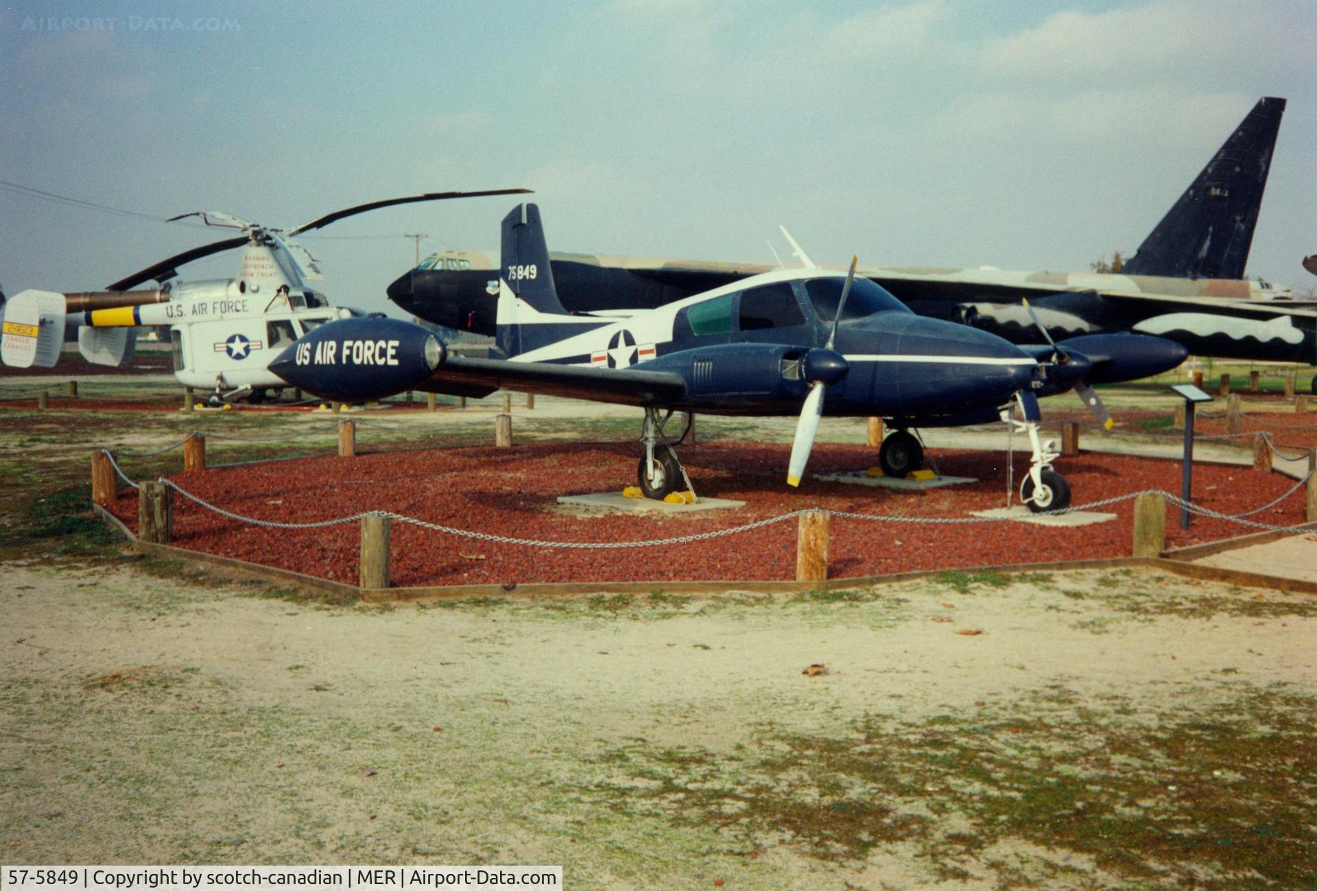 57-5849, 1957 Cessna U-3A Blue Canoe (310A) C/N 38004, 1957 Cessna U-3A 