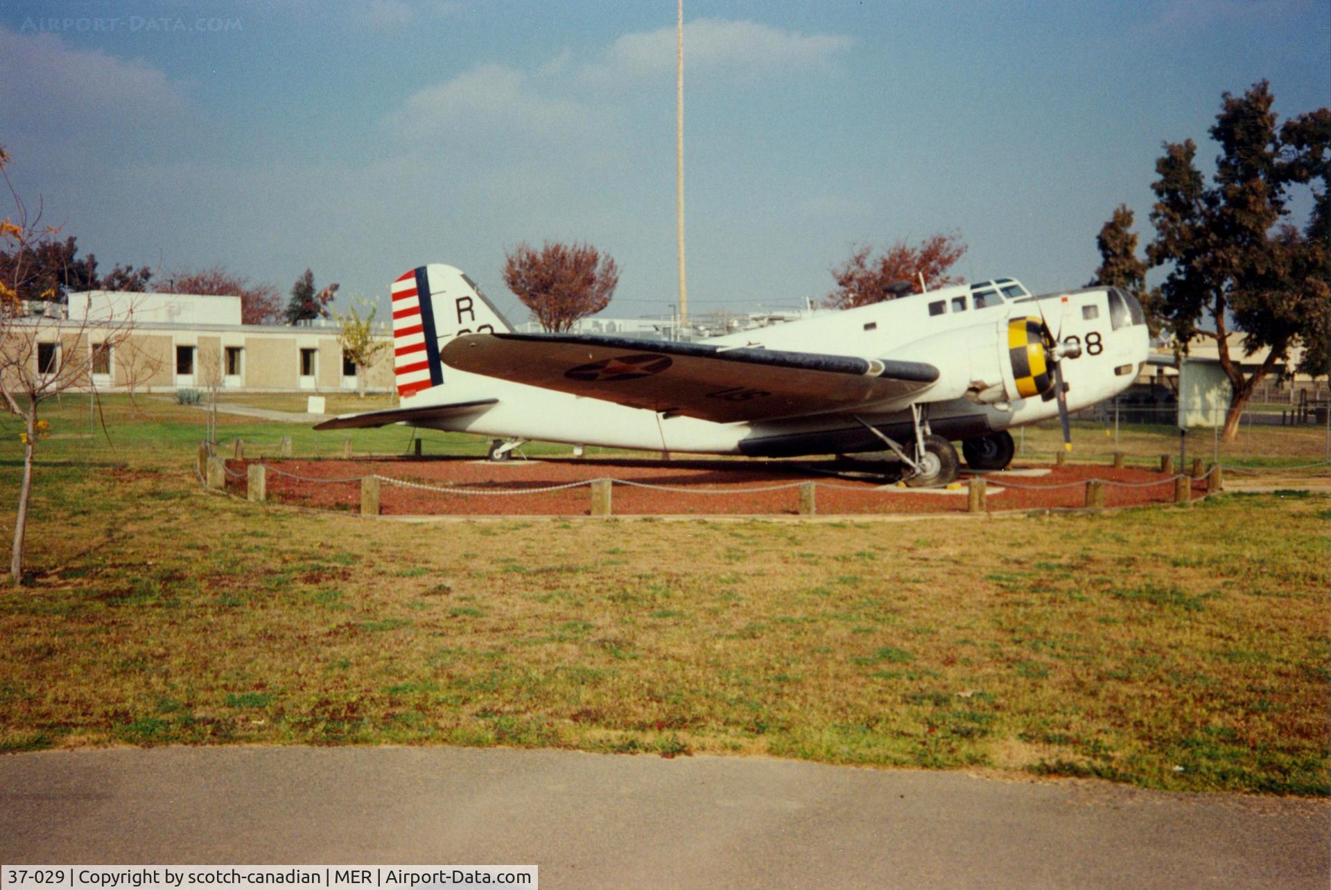 37-029, Douglas B-18 Bolo C/N 1890, Douglas B-18 Bolo at Castle Air Museum, Atwater, CA - July 1989