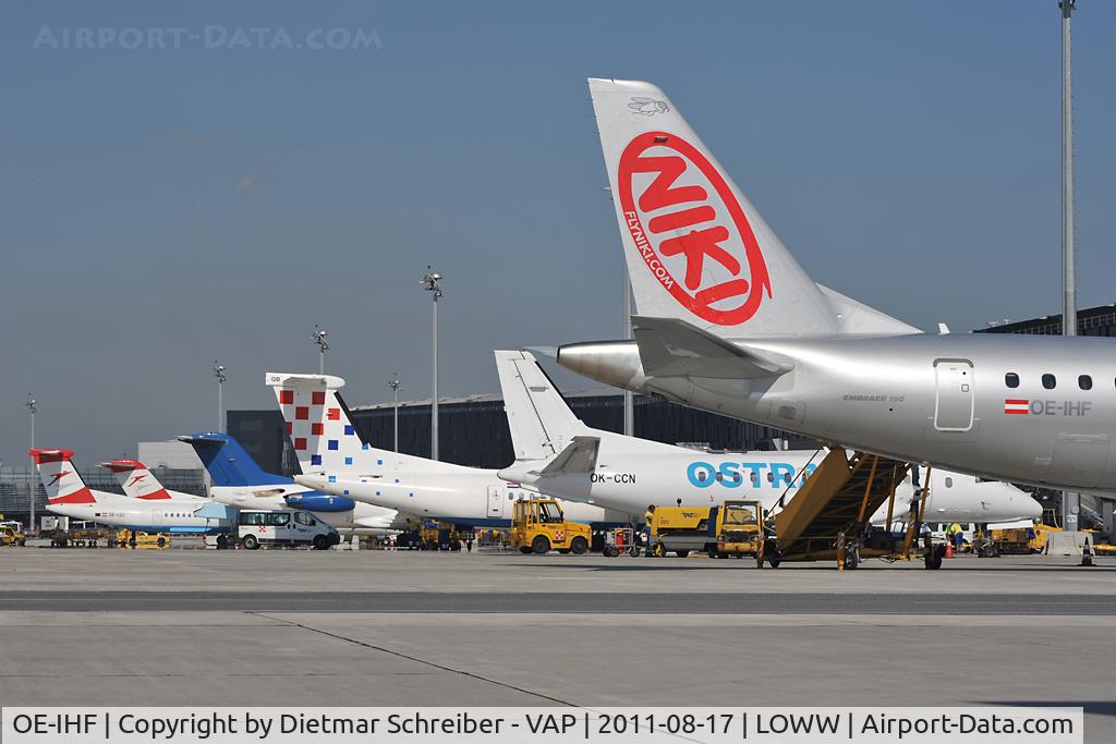 OE-IHF, 2011 Embraer 190LR (ERJ-190-100LR) C/N 19000420, Niki Emnraer 190