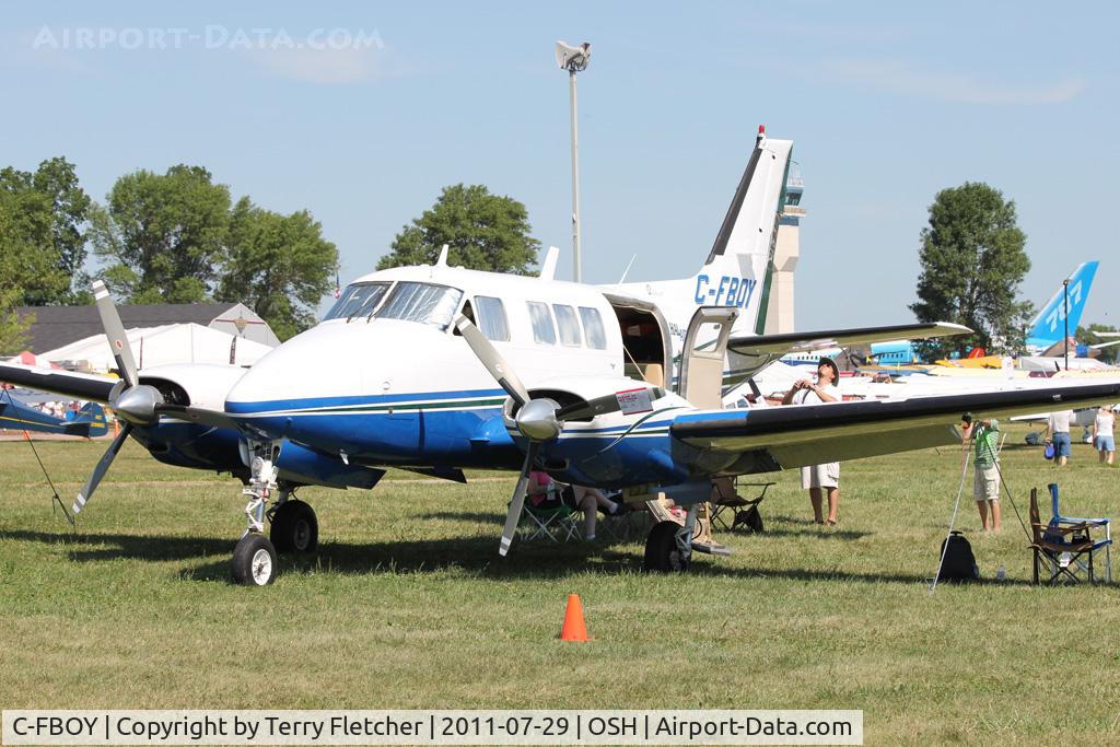 C-FBOY, 1968 Beech A65 Queen Air C/N LC 302, At 2011 Oshkosh