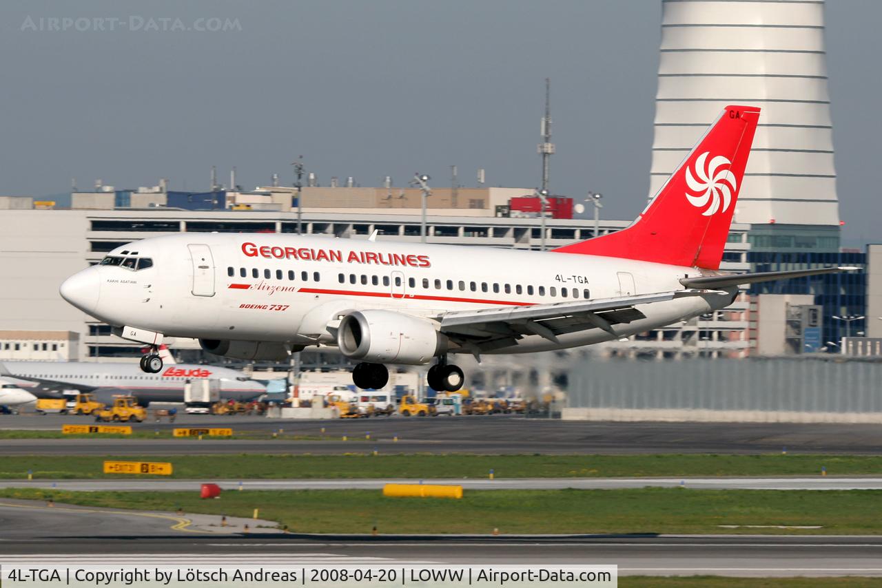 4L-TGA, 1991 Boeing 737-529 C/N 25218, incoming from Tiflis