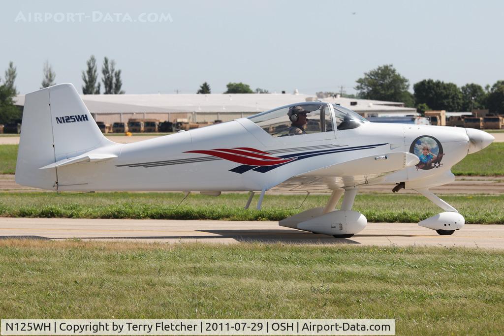 N125WH, 1999 Vans RV-6A C/N 23556, At 2011 Oshkosh