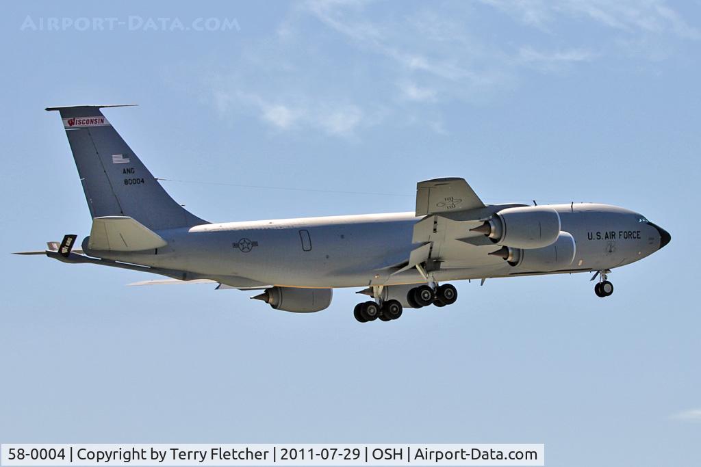 58-0004, 1958 Boeing KC-135R Stratotanker C/N 17749, At 2011 Oshkosh
