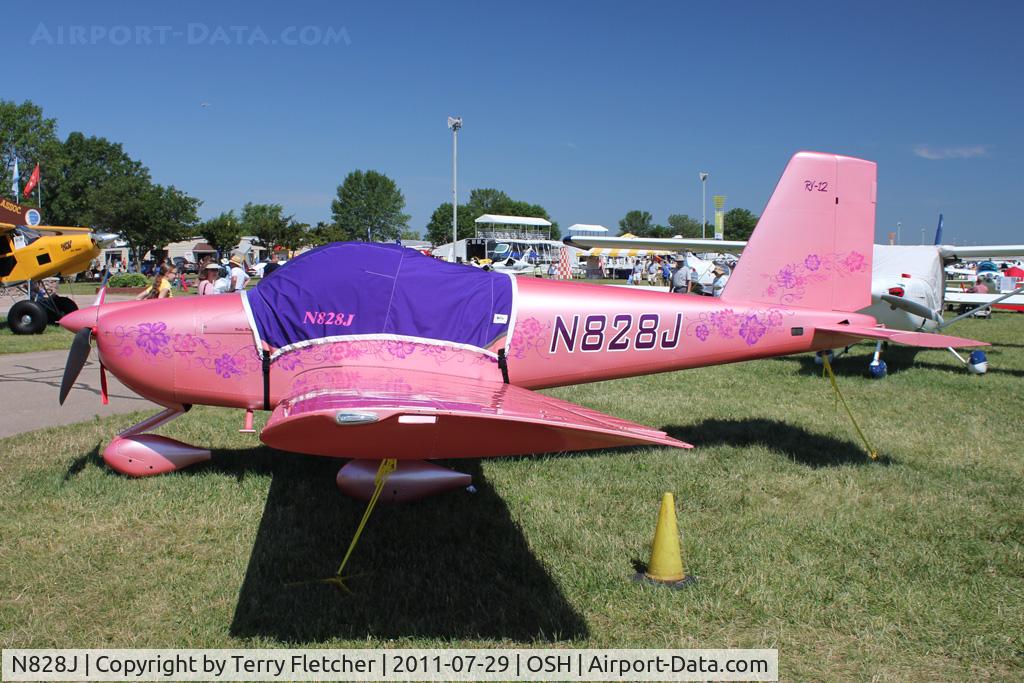 N828J, Vans RV-12 C/N 120317, At 2011 Oshkosh