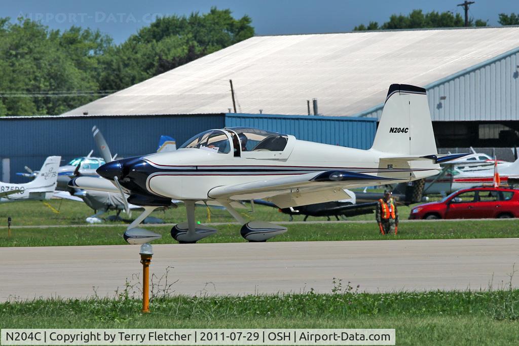 N204C, 2008 Vans RV-9A C/N 90878, At 2011 Oshkosh
