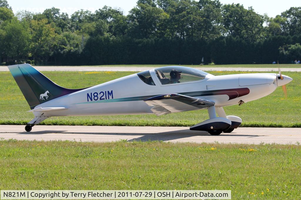 N821M, 1995 Aero Designs Pulsar XP C/N 298, At 2011 Oshkosh
