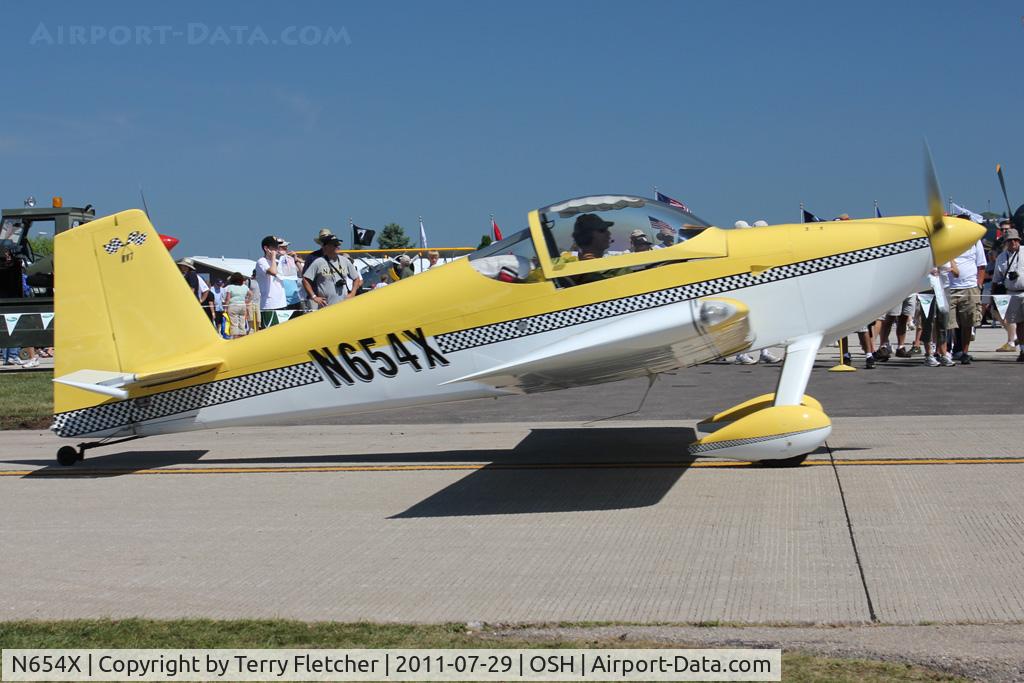 N654X, 2002 Vans RV-7 C/N 70111, At 2011 Oshkosh