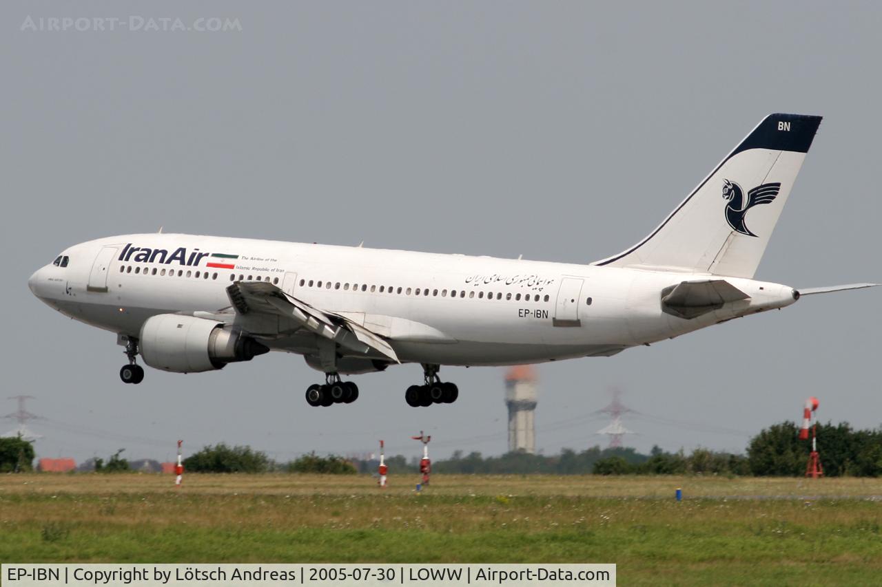 EP-IBN, 1985 Airbus A310-203 C/N 375, short final 34