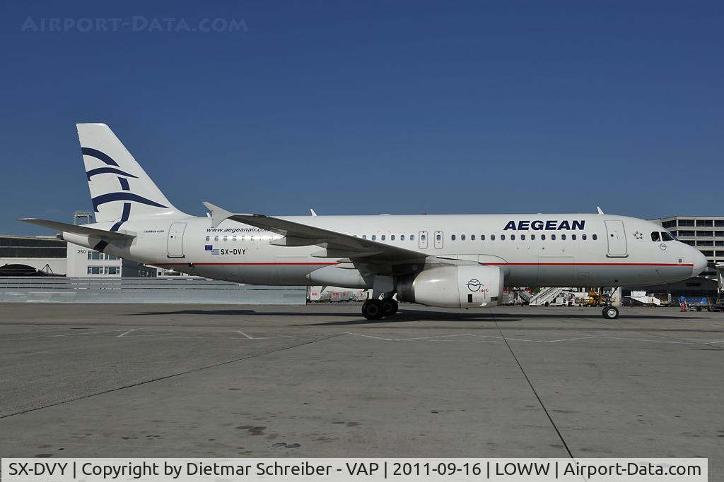 SX-DVY, 2009 Airbus A320-232 C/N 3850, Aegean Airbus 320