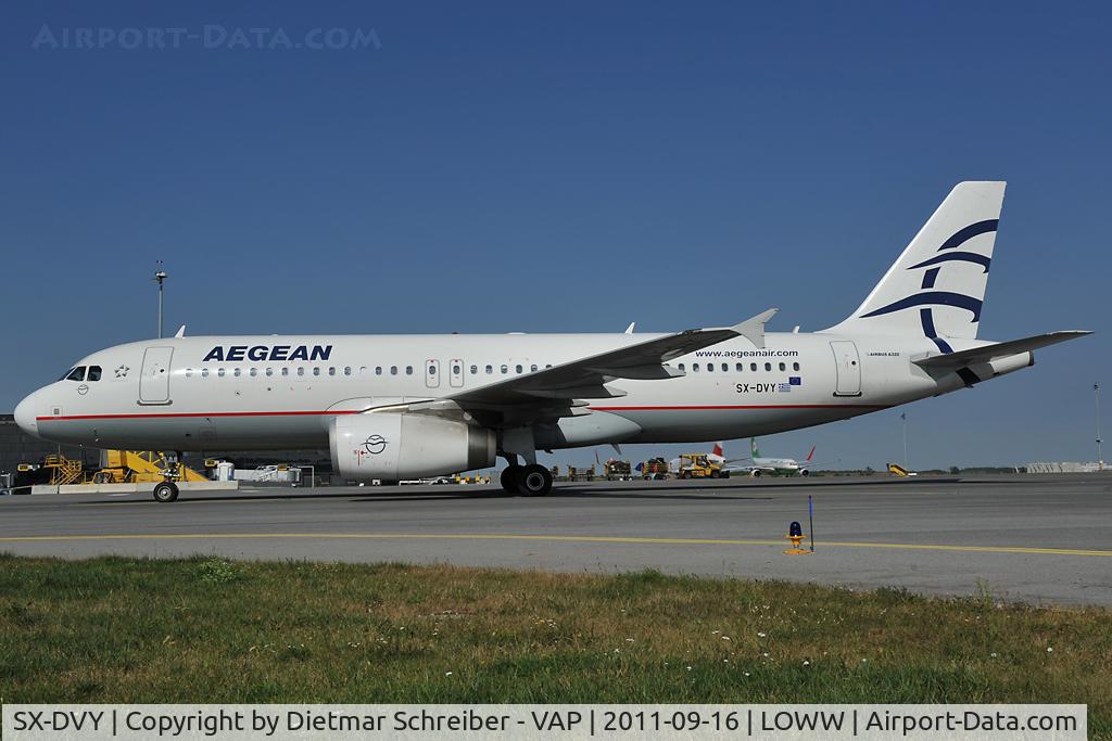SX-DVY, 2009 Airbus A320-232 C/N 3850, Aegean Airbus 320