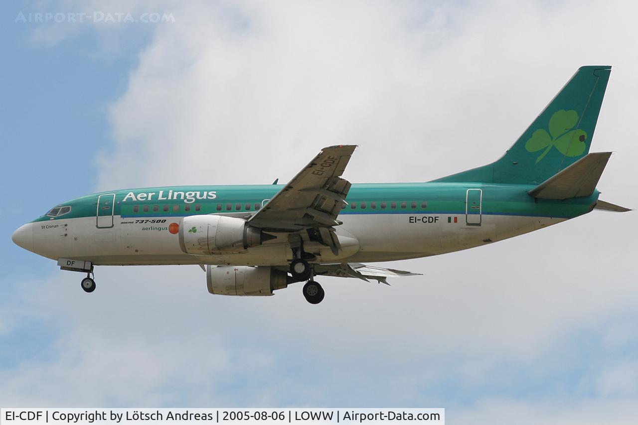 EI-CDF, 1992 Boeing 737-548 C/N 25737, green green its Ireland
