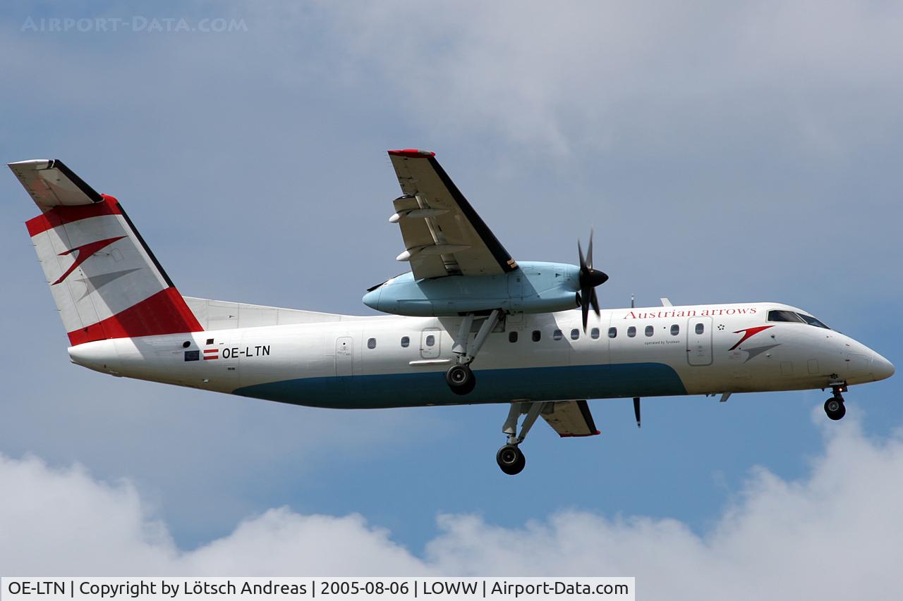 OE-LTN, 1998 De Havilland Canada DHC-8-314Q Dash 8 C/N 531, named 