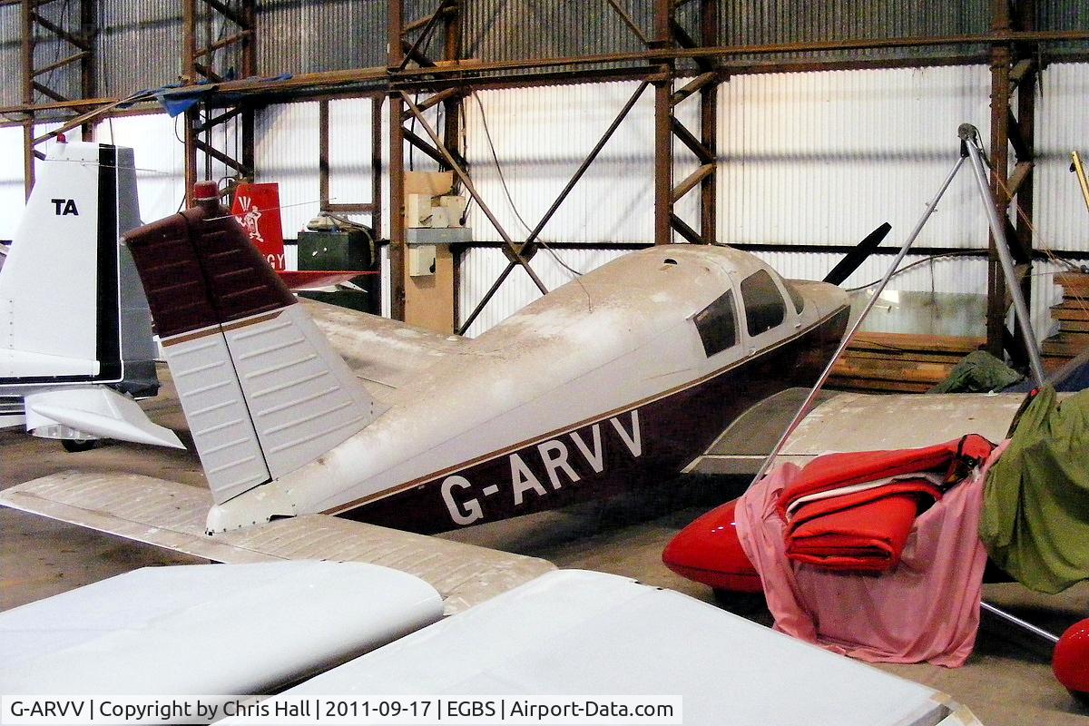 G-ARVV, 1962 Piper PA-28-160 Cherokee Cherokee C/N 28-451, looks like it has not flown for a while