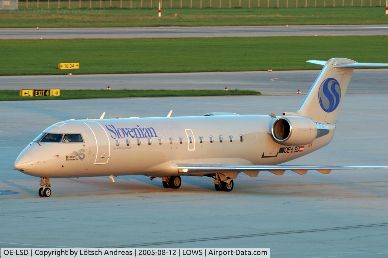 OE-LSD, 1999 Canadair CRJ-200ER (CL-600-2B19) C/N 7329, flying with 