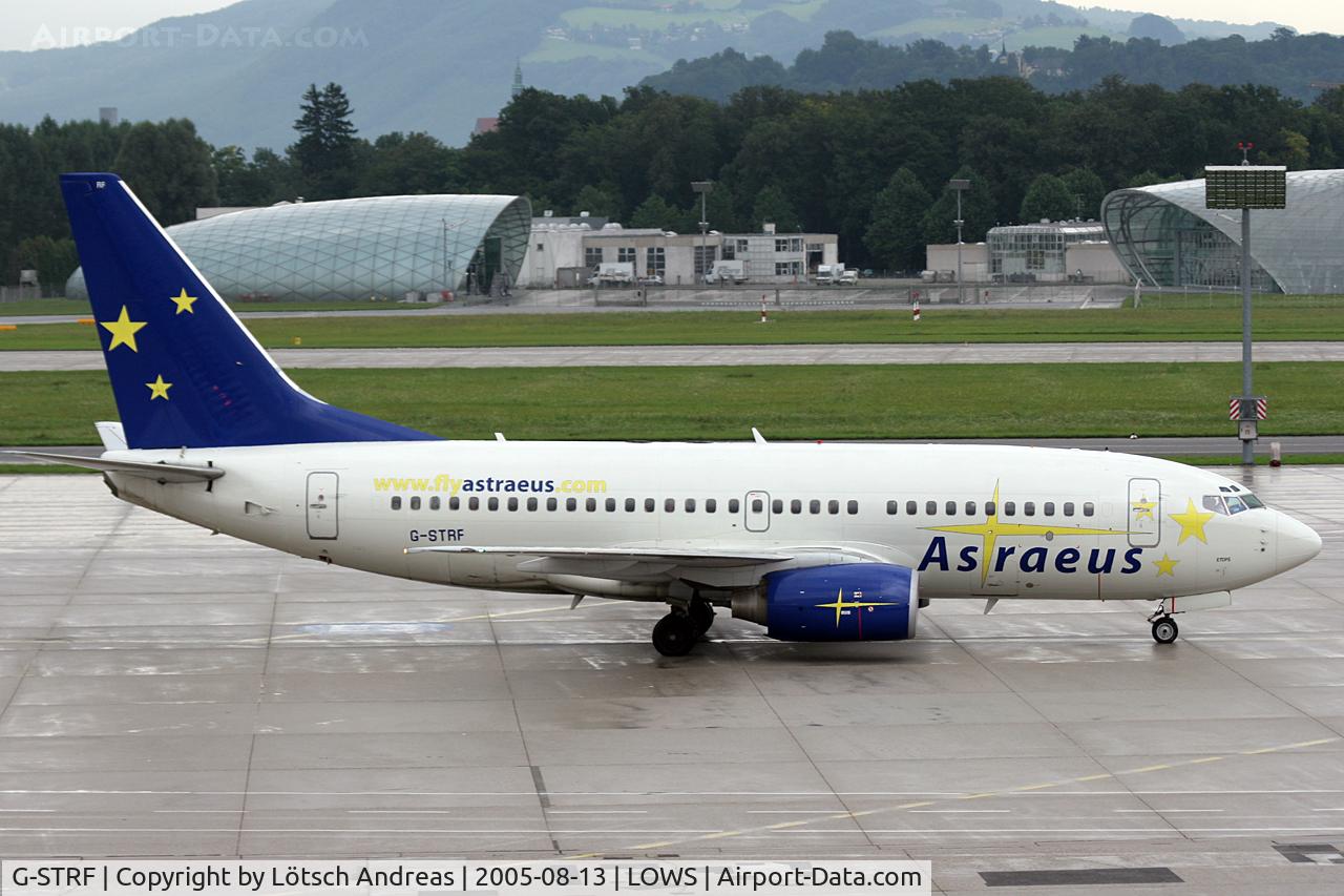 G-STRF, 2002 Boeing 737-76N C/N 29885, allways welcome at SZG - planes from UK