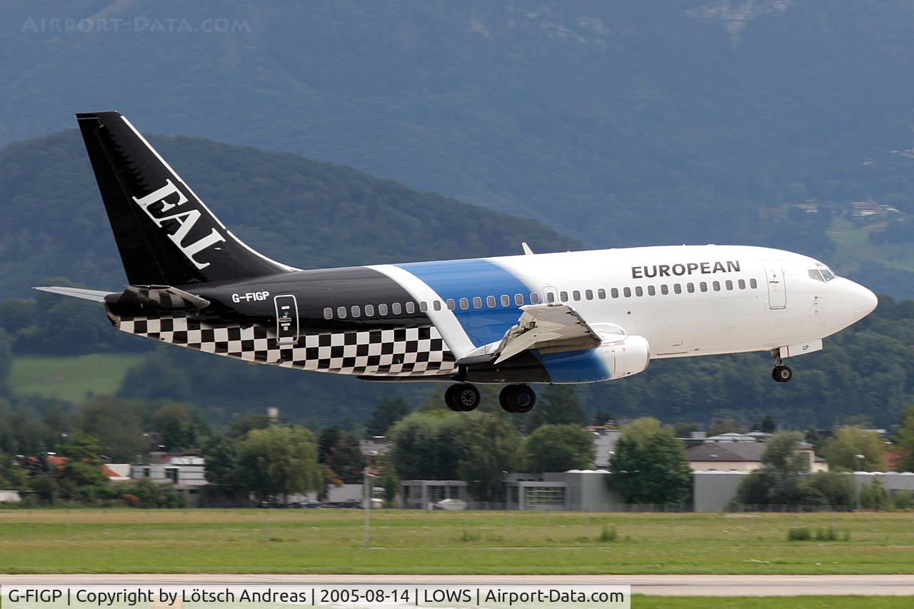 G-FIGP, 1983 Boeing 737-2E7 C/N 22875, great surprise