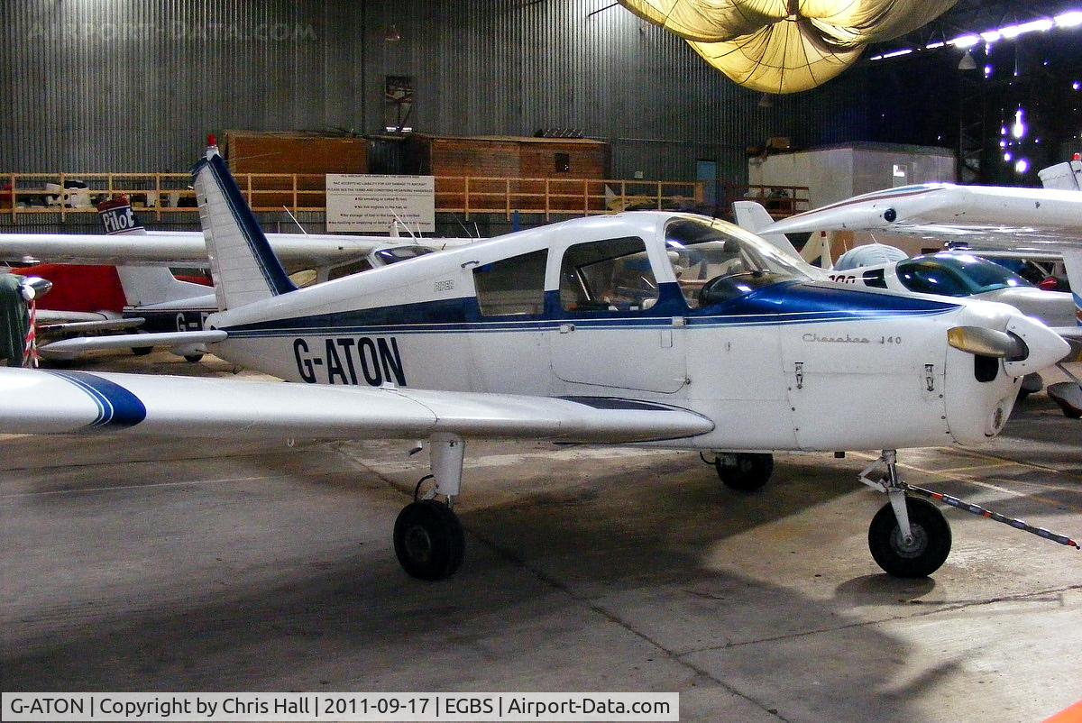 G-ATON, 1966 Piper PA-28-140 Cherokee C/N 28-21654, Sterling Flying Group