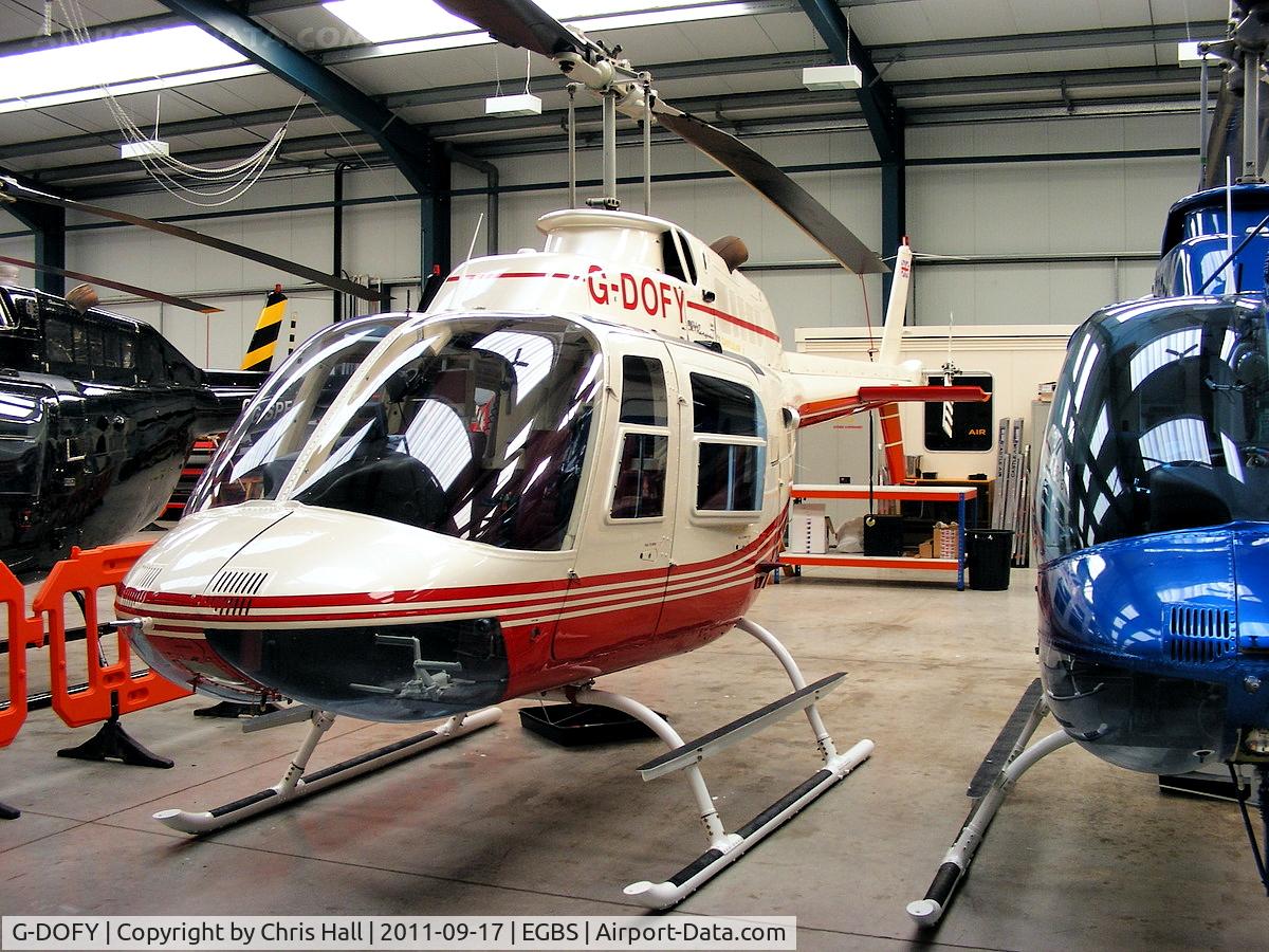 G-DOFY, 1983 Bell 206B JetRanger III C/N 3637, Castle Air